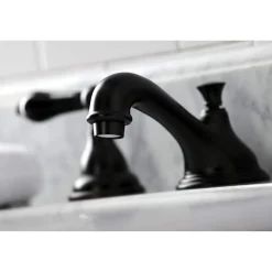 New KS556XPKL-P Duchess Widespread Bathroom Faucet with Brass Pop-Up 8