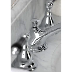 New KS556XPKL-P Duchess Widespread Bathroom Faucet with Brass Pop-Up 8
