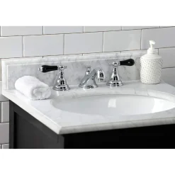 New KS556XPKL-P Duchess Widespread Bathroom Faucet with Brass Pop-Up 8