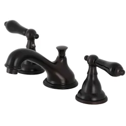 New KS556XPKL-P Duchess Widespread Bathroom Faucet with Brass Pop-Up 8