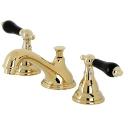 New KS556XPKL-P Duchess Widespread Bathroom Faucet with Brass Pop-Up 8