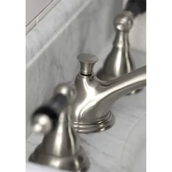 New KS556XPKL-P Duchess Widespread Bathroom Faucet with Brass Pop-Up 8