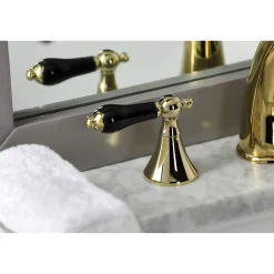 Outlet KS297XPKL-P Duchess Widespread Bathroom Faucet with Brass Pop-Up 8