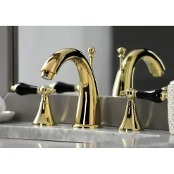Outlet KS297XPKL-P Duchess Widespread Bathroom Faucet with Brass Pop-Up 8