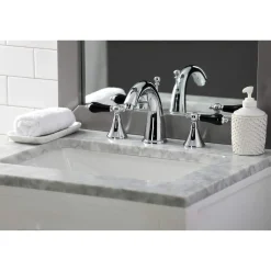 Outlet KS297XPKL-P Duchess Widespread Bathroom Faucet with Brass Pop-Up 8