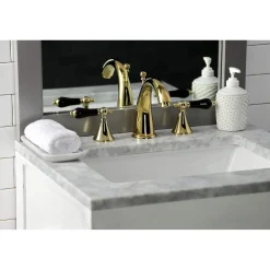 Outlet KS297XPKL-P Duchess Widespread Bathroom Faucet with Brass Pop-Up 8