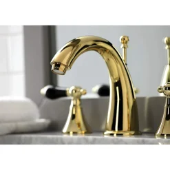Outlet KS297XPKL-P Duchess Widespread Bathroom Faucet with Brass Pop-Up 8