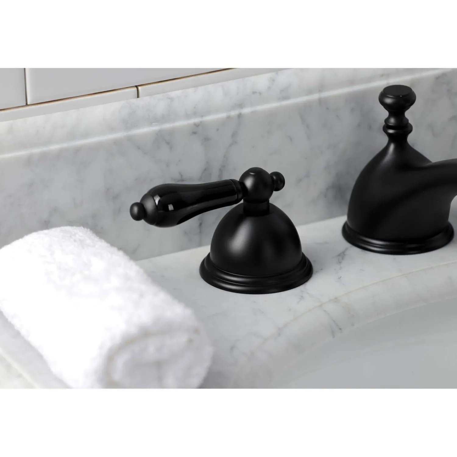 Sale KS396XPKL-P Duchess Widespread Bathroom Faucet with Brass Pop-Up 8" Widespread