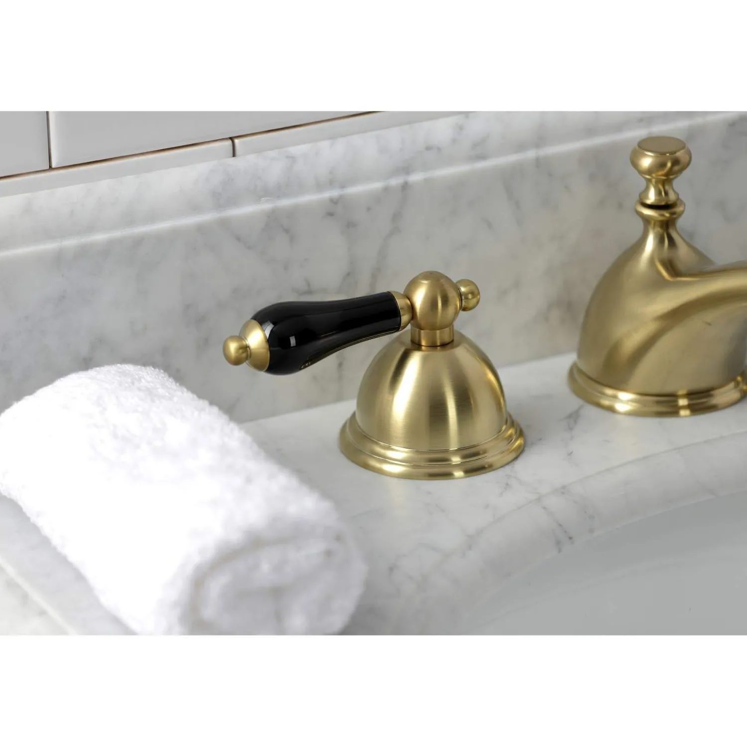 Sale KS396XPKL-P Duchess Widespread Bathroom Faucet with Brass Pop-Up 8" Widespread