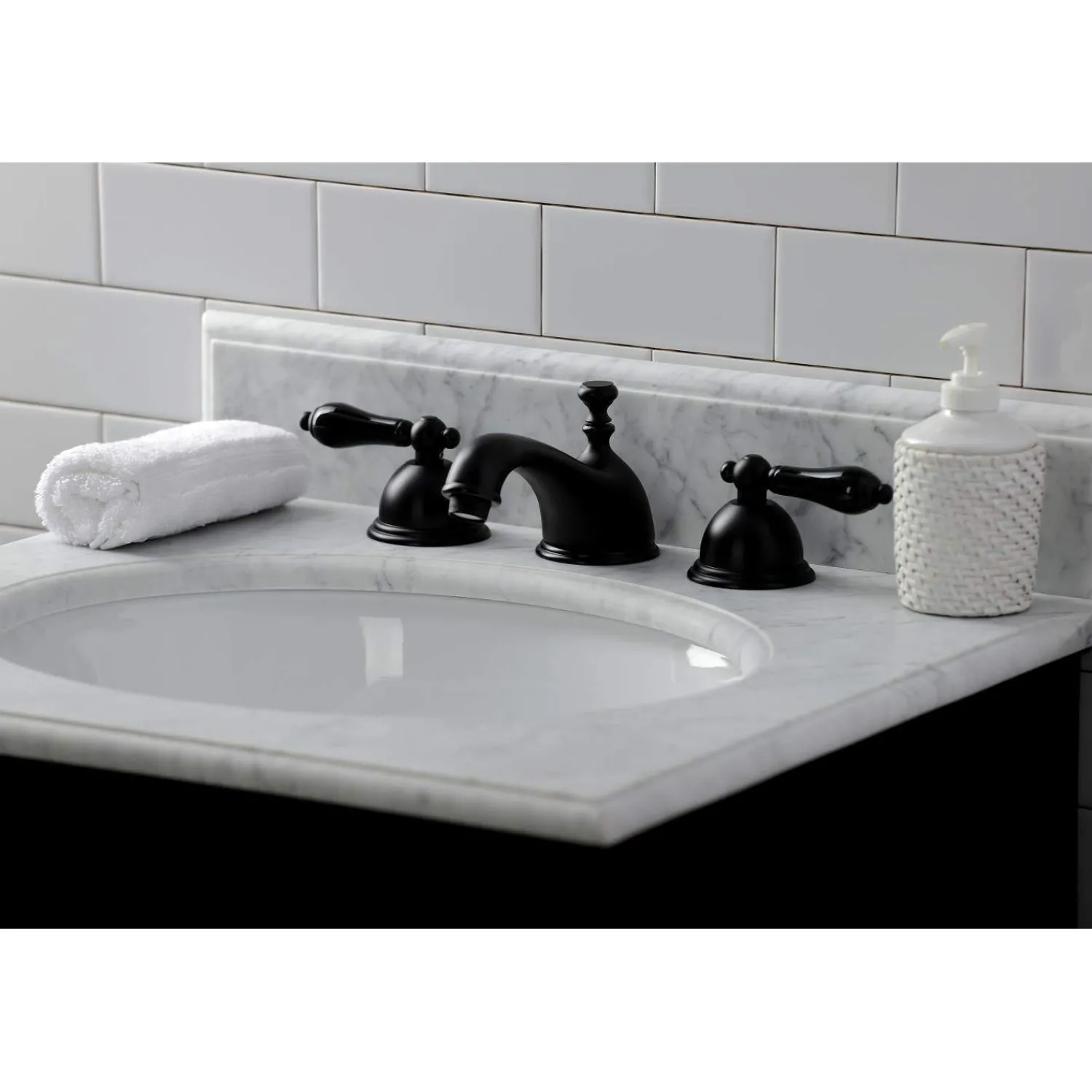 Sale KS396XPKL-P Duchess Widespread Bathroom Faucet with Brass Pop-Up 8" Widespread