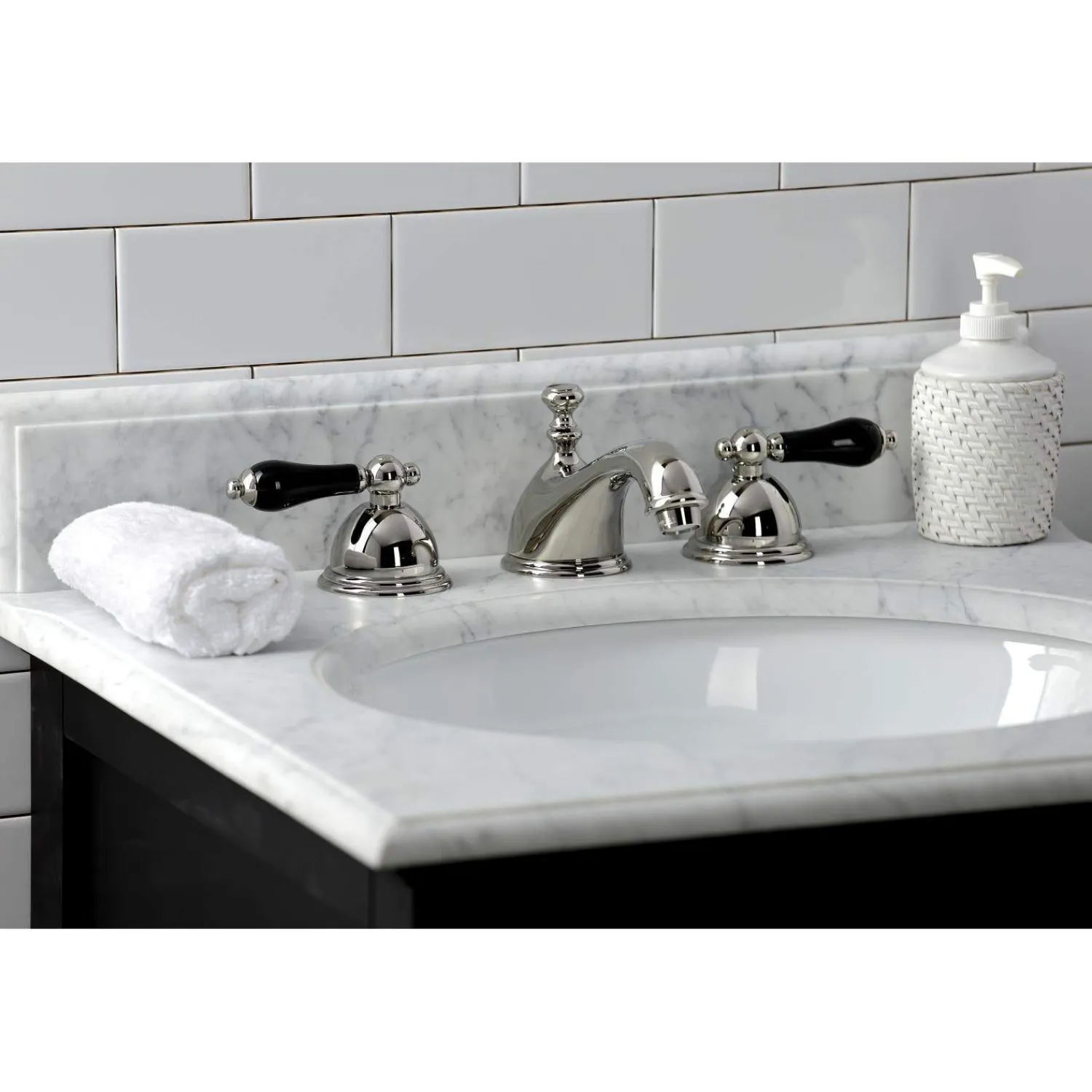 Sale KS396XPKL-P Duchess Widespread Bathroom Faucet with Brass Pop-Up 8" Widespread