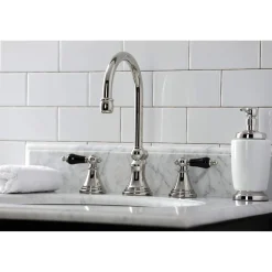 Outlet KS298XPKL-P Duchess Widespread Bathroom Faucet with Brass Pop-Up 8