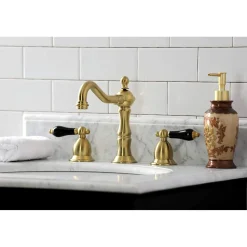 Clearance KS197XPKL-P Duchess Widespread Bathroom Faucet with Brass Pop-Up 8