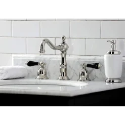 Clearance KS197XPKL-P Duchess Widespread Bathroom Faucet with Brass Pop-Up 8