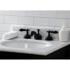 New KS116XPKL-P Duchess Widespread Bathroom Faucet with Brass Pop-Up 8