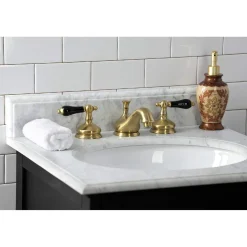 New KS116XPKL-P Duchess Widespread Bathroom Faucet with Brass Pop-Up 8