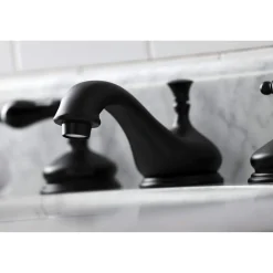 New KS116XPKL-P Duchess Widespread Bathroom Faucet with Brass Pop-Up 8