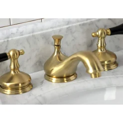 New KS116XPKL-P Duchess Widespread Bathroom Faucet with Brass Pop-Up 8