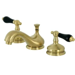 New KS116XPKL-P Duchess Widespread Bathroom Faucet with Brass Pop-Up 8