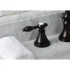 New KS298XTAL-P Tudor Widespread Bathroom Faucet with Brass Pop-Up 8" Widespread