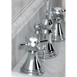 KS298XZX-P Millennium Widespread Bathroom Faucet with Brass Pop-Up 8