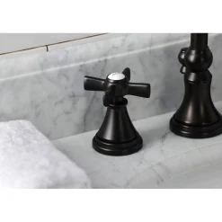KS298XZX-P Millennium Widespread Bathroom Faucet with Brass Pop-Up 8