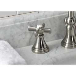KS298XZX-P Millennium Widespread Bathroom Faucet with Brass Pop-Up 8