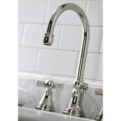 KS298XZX-P Millennium Widespread Bathroom Faucet with Brass Pop-Up 8