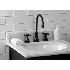 KS298XZX-P Millennium Widespread Bathroom Faucet with Brass Pop-Up 8