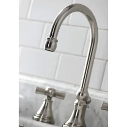 KS298XZX-P Millennium Widespread Bathroom Faucet with Brass Pop-Up 8