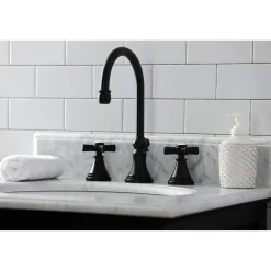 KS298XZX-P Millennium Widespread Bathroom Faucet with Brass Pop-Up 8