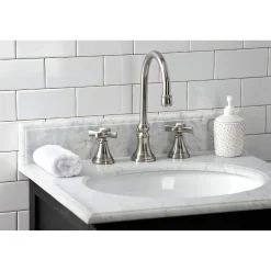 KS298XZX-P Millennium Widespread Bathroom Faucet with Brass Pop-Up 8