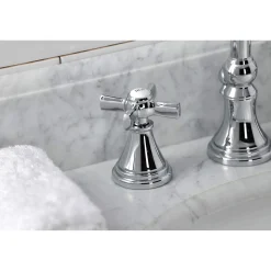 KS298XZX-P Millennium Widespread Bathroom Faucet with Brass Pop-Up 8
