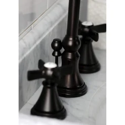 KS298XZX-P Millennium Widespread Bathroom Faucet with Brass Pop-Up 8