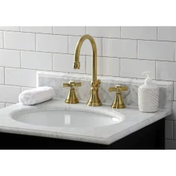 KS298XZX-P Millennium Widespread Bathroom Faucet with Brass Pop-Up 8