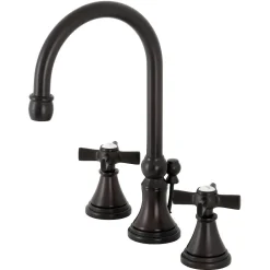 KS298XZX-P Millennium Widespread Bathroom Faucet with Brass Pop-Up 8