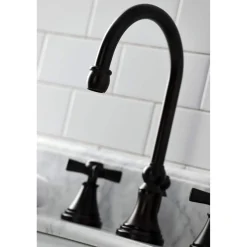 KS298XZX-P Millennium Widespread Bathroom Faucet with Brass Pop-Up 8