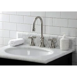KS298XZX-P Millennium Widespread Bathroom Faucet with Brass Pop-Up 8