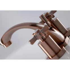 Hot KS494ZXAC Millennium 8 in. Widespread Bathroom Faucet, Antique Copper 8" Widespread