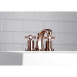 Hot KS494ZXAC Millennium 8 in. Widespread Bathroom Faucet, Antique Copper 8