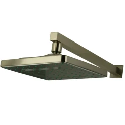 Online KX4648CK Claremont 8" Rainfall Square Showerhead with 16" Shower Arm in Brushed Nickel Shower Heads