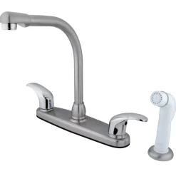 Legacy 8" Centerset Kitchen Faucet Faucets With Side Spray