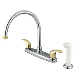 Best Legacy 8-Inch Centerset Kitchen Faucet Faucets With Side Spray