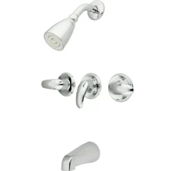 Sale Legacy Three Handle Tub and Shower Faucet Tub & Shower Sets