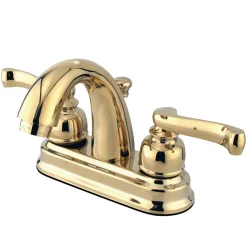 Clearance Lever-Handle 4-Inch Centerset Bathroom Faucet 4