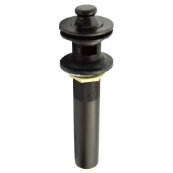 New Lift and Turn Sink Drain with Overflow Sink Drains|Overflow Bathroom Sink Drains