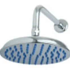 Best Made to Match 8" Diameter Raindrop Brass Made to Match Shower Head with 12" Shower Arm Combo Shower Heads