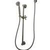 Made to Match 4 Piece Shower Combo in Satin Nickel Handheld Shower Heads