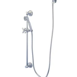 New Made to Match 4 Piece Shower Combo in Polished Chrome Handheld Shower Heads