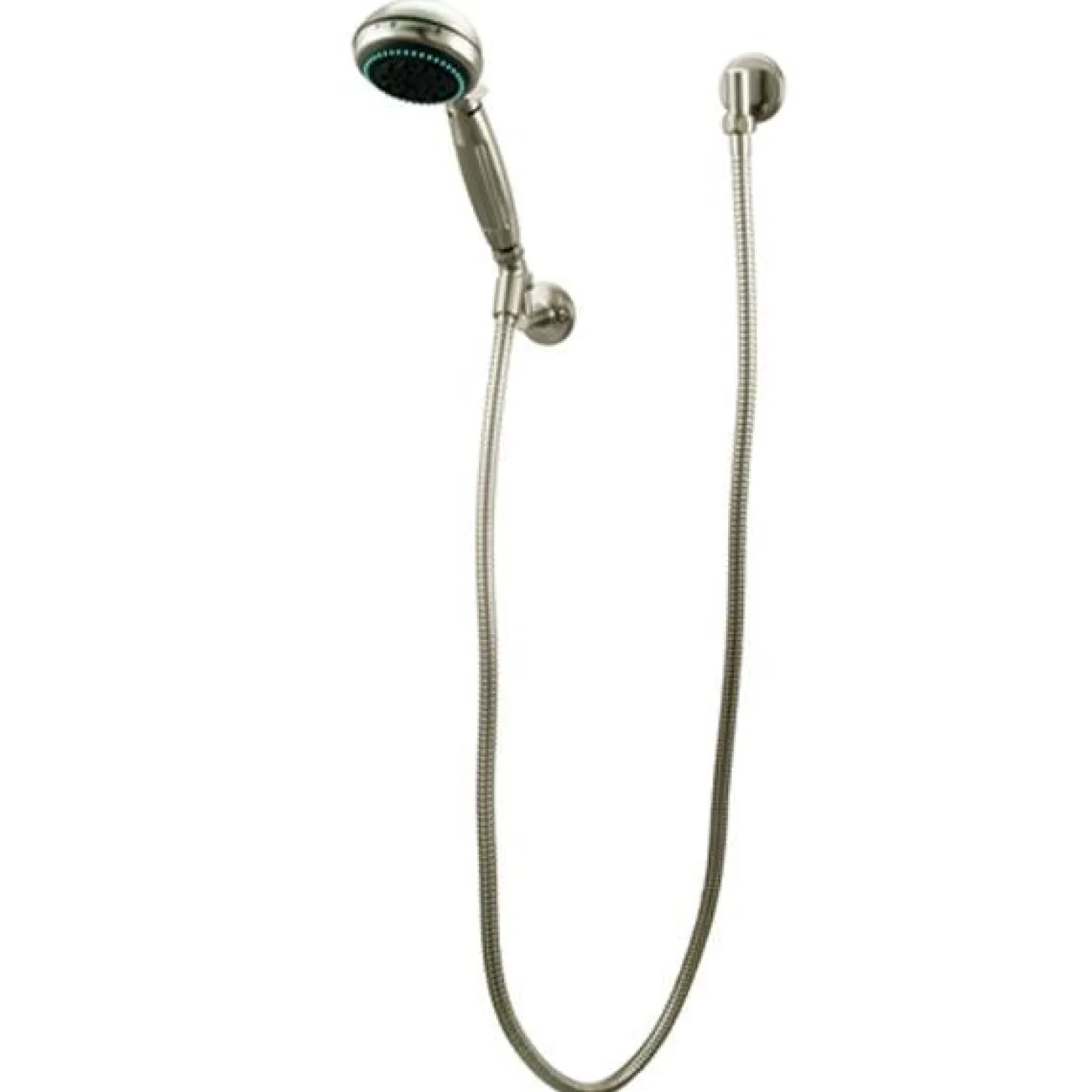 Best Made to Match 5 Setting Hand Shower with Hose in Satin Nickel Handheld Shower Heads